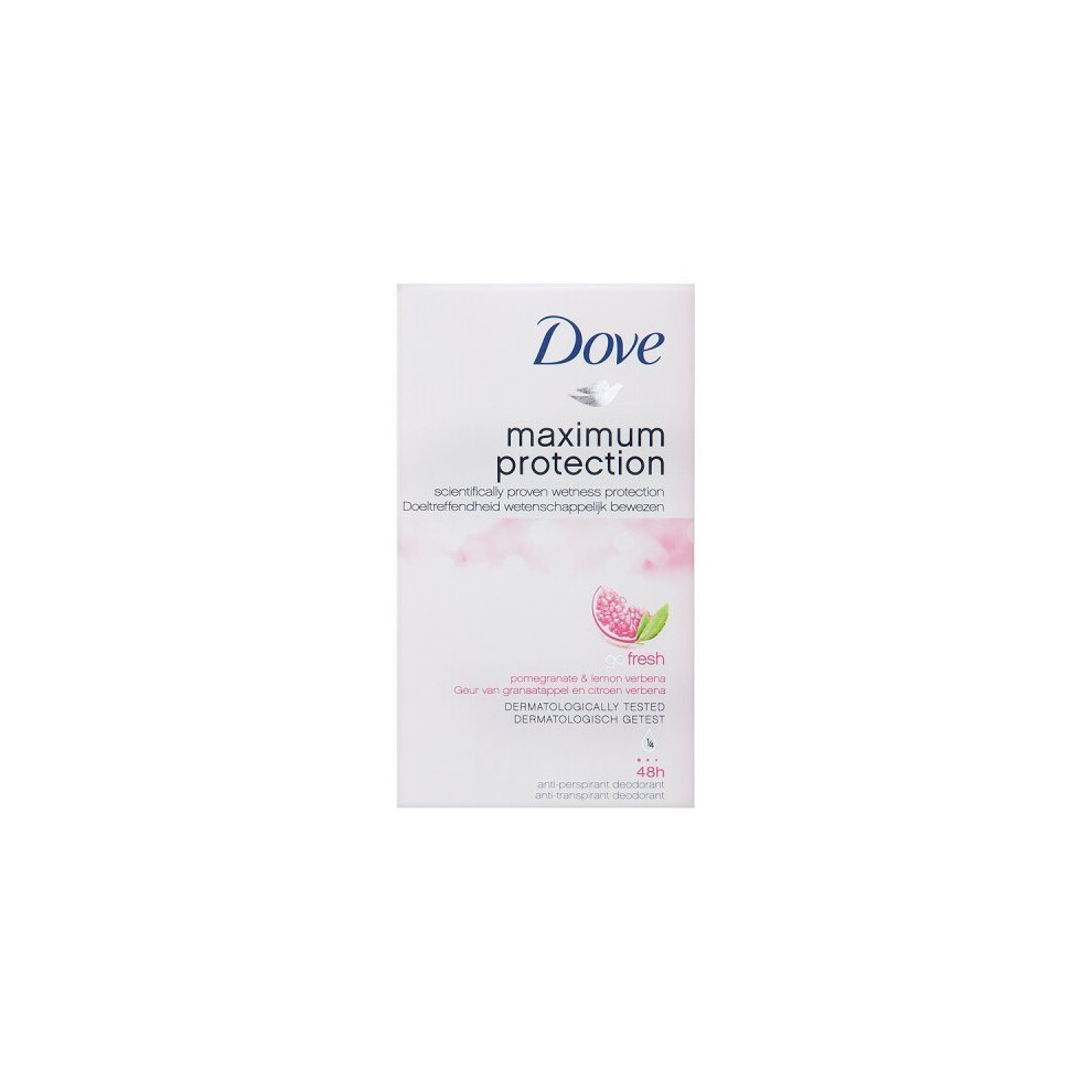 Dove Maximum Protection Go Fresh Pomegranate & Lemon Verbena 48h Anti - Perspirant Deodorant 45ml