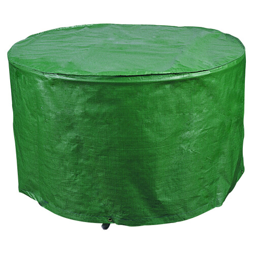 BOSMERE P345 Protector Plus 4 - 6 Seat Circular Table Reversible Cover - Green/Black