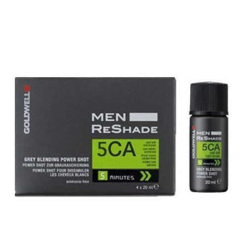 Goldwell Goldwell Color Men ReShade 4 x 20 ml 5CA Cool Asch-Hellbraun