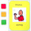 Visual Traffic Light Behaviour Warning Board AAC (Picture Communication Symbols) 1
