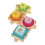 Janod Janod I Wood Turtles - Plush Soft Toy 3