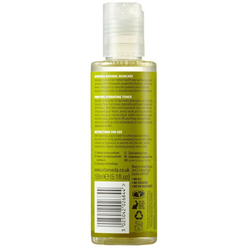 Urban Veda Purifying Hydrating Toner 150 ml 1