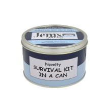 Mum & Dad To Be Survival Kit In A Can. Humorous Novelty Fun Gift - New Parents/Mother/Father. Baby Shower/Maternity Present & Card All In One....