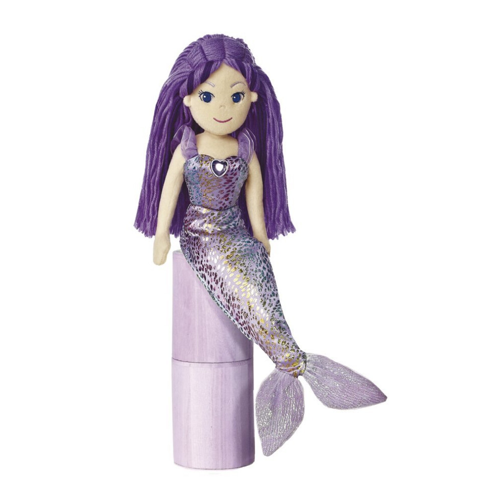 Aurora World 18-inch Sea Sparkles Mermaid Daphne