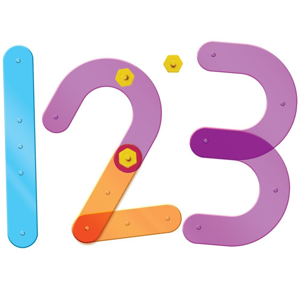 Learning Resources Number Construction, 55 Pieces