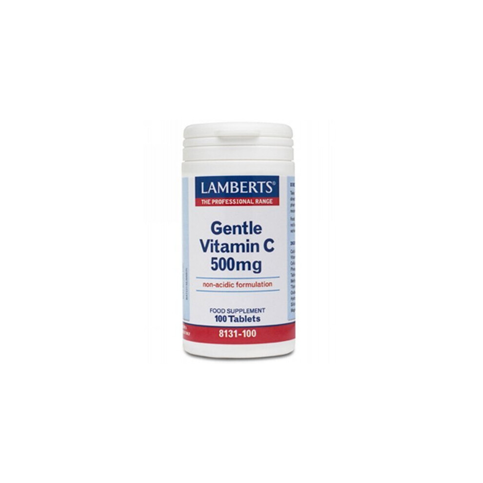 Lamberts Gentle Vitamin C 500mg QTY 100 Tablets