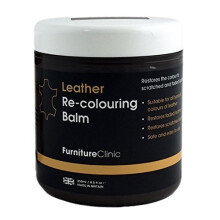 Leather Recolouring Balm (Dark Brown) for Sofas, Cars, Shoes and Clothing - The Best Leather Care -Renew and Restore Color to Faded and Scratched...