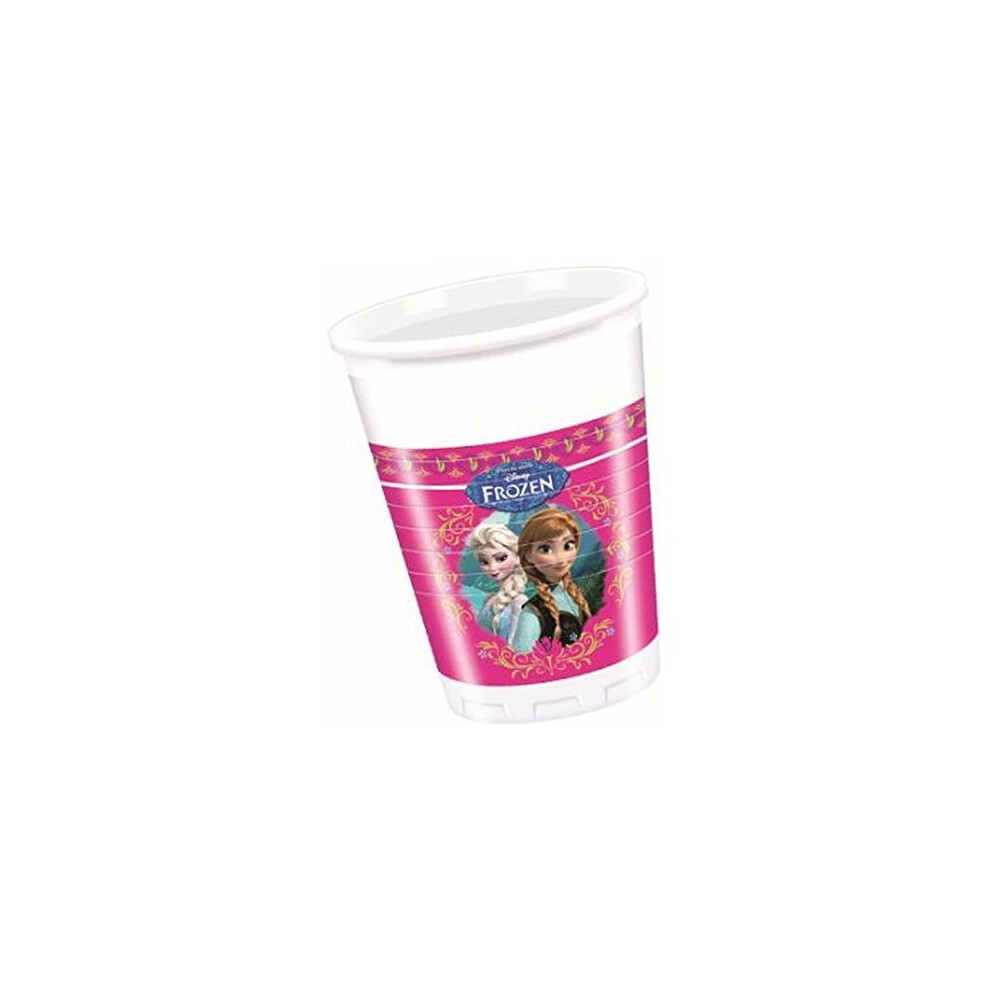 Unique Party 200ml Disney Frozen Plastic Cups, Pack of 8