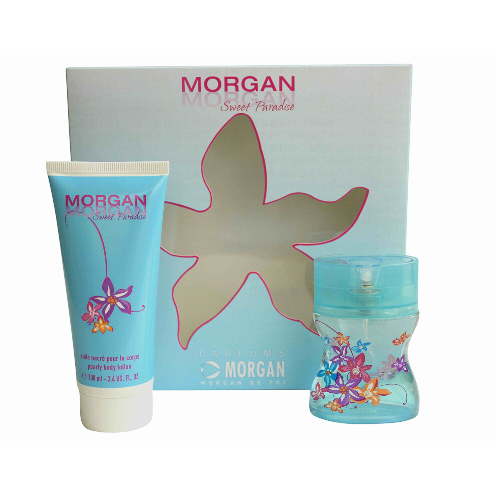 Morgan Sweet Paradise Eau de Toilette and Body Lotion 35 ml