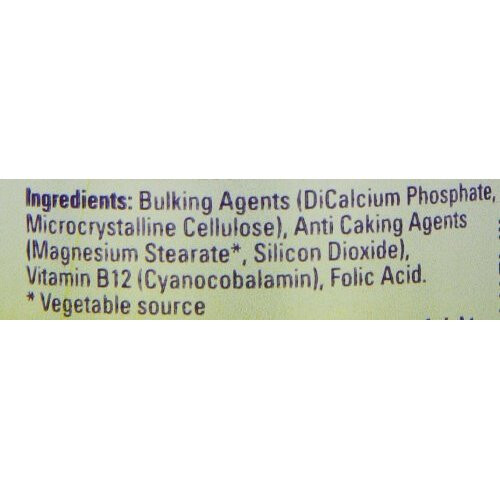 FSC 1000ug Vitamin B12 - Pack of 90 Tablets 2