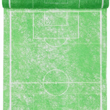 Santex New! Tablerunner soccerfield, 30cm x 5m, 1 pc