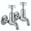 Bristan Bristan VAX BIB C 5412 Cross Top Bib Taps - Chrome Plated 1