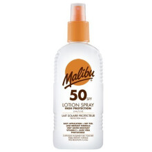 Malibu Protective Spray Lotion with SPF50 200 ml