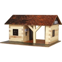 Walachia Station Shelter Wood Construction Kit Modelo Escala 1- LGB 1:32