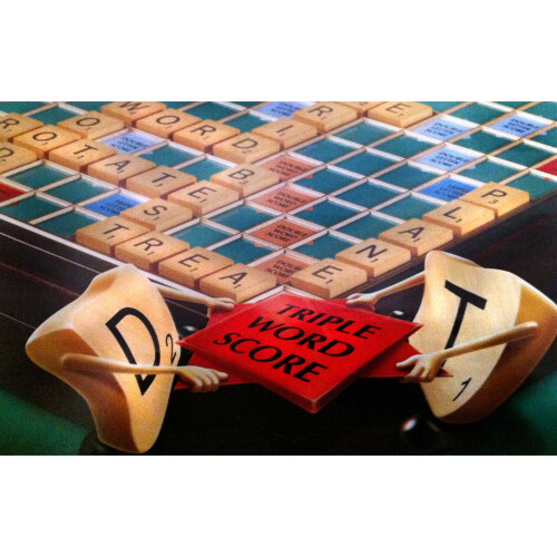 Tinderbox Games  LTL10109 Scrabble Prestige Edition 1