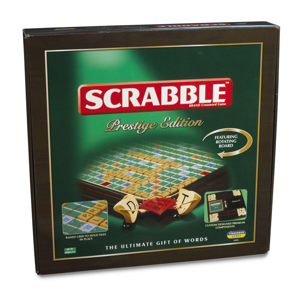 Tinderbox Games  LTL10109 Scrabble Prestige Edition