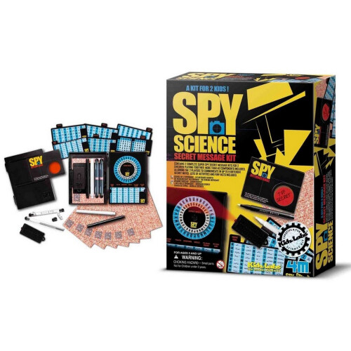 4M Spy Science Secret Message Kit 1