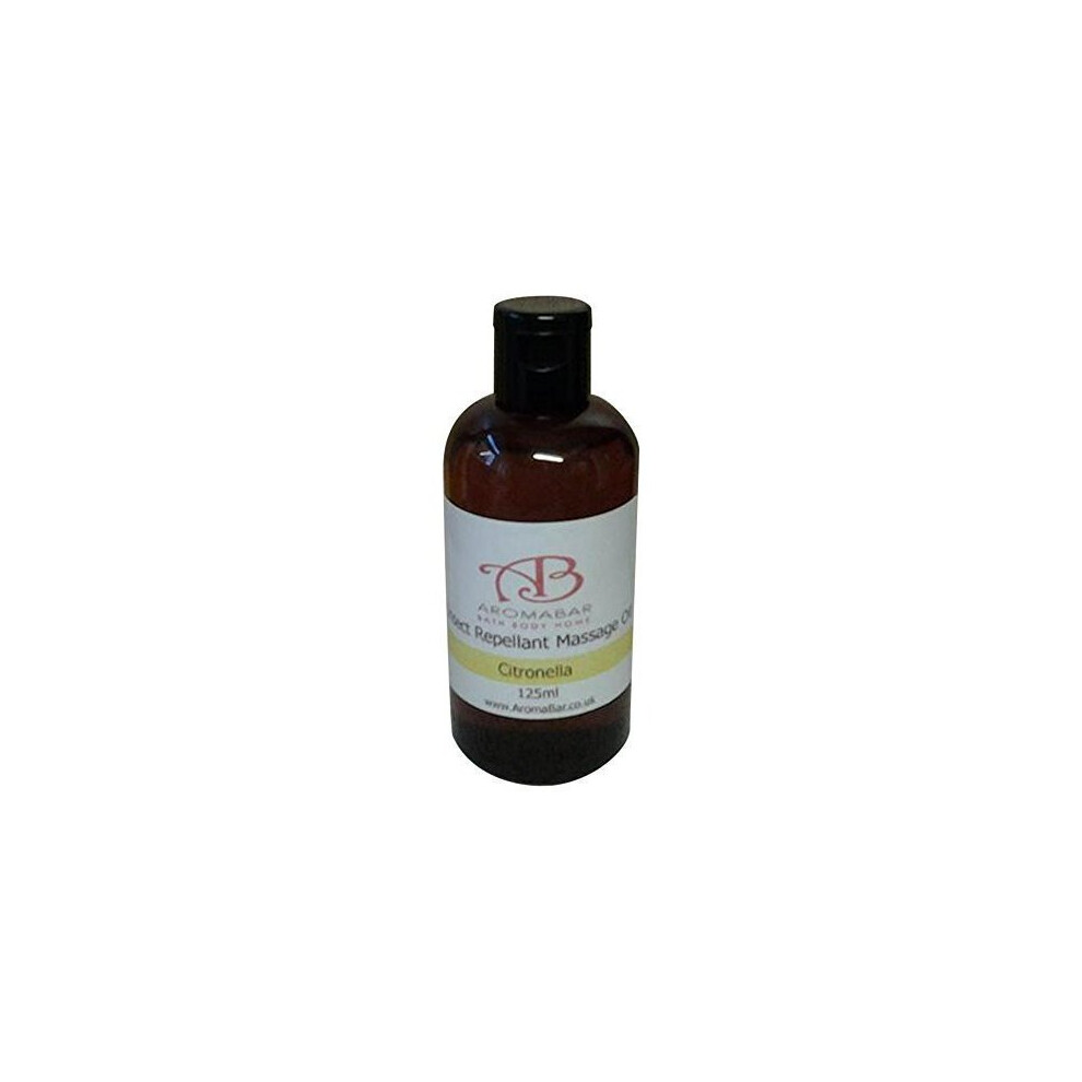 Aromabar Citronella Massage Oil 125Ml Natural Oils Deet Free