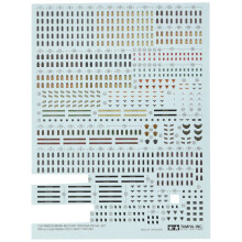 Tamiya – 12641 – Model Kit – German Insignia Milit Accessory