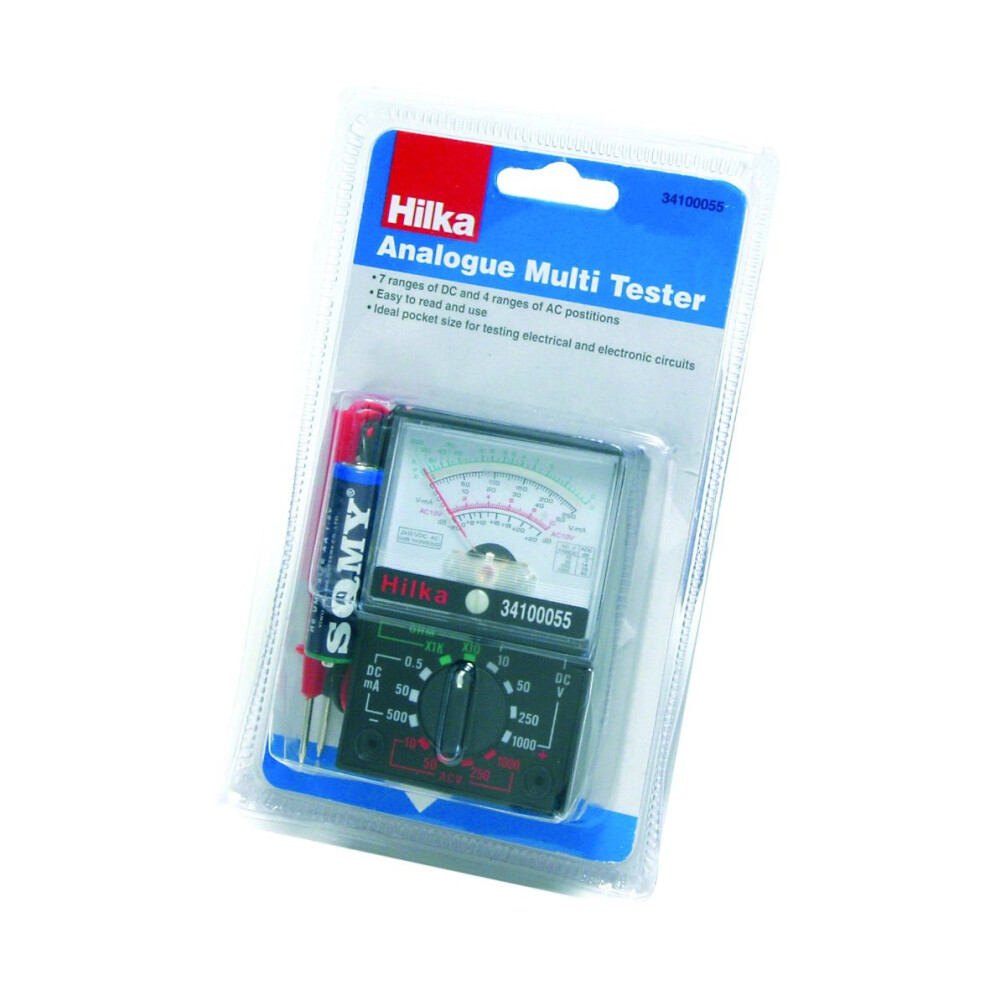 Hilka 34100055 Analogue Multi Tester