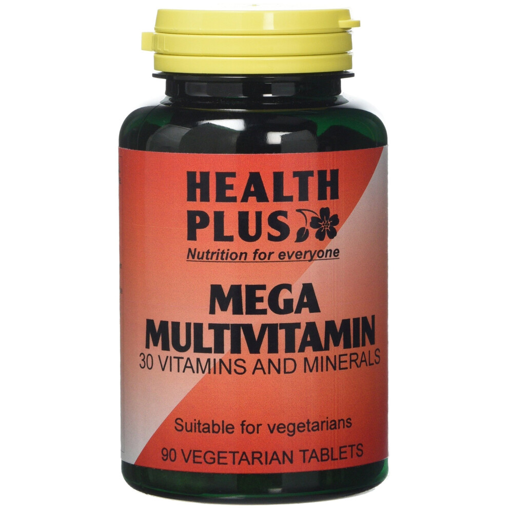 Health Plus Mega Multivitamin One-a-day Multivitamin Supplement - 90 Tablets