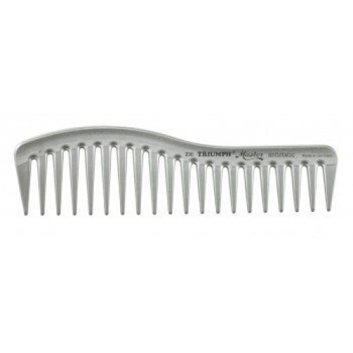 Hercules Sägemann Triumph Master 95/236 Strähnenkamm silbergrau 7"