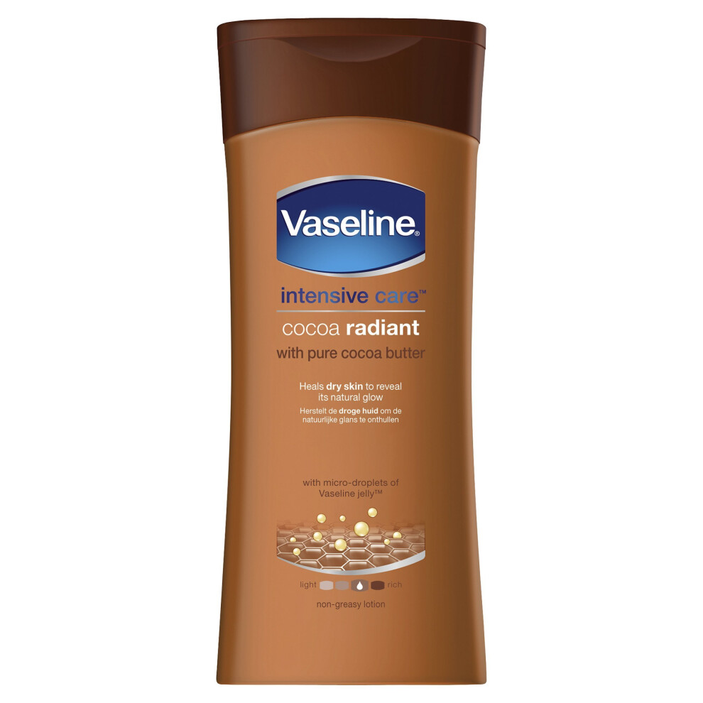 Vaseline Essential Moisture Cocoa Radiant Lotion - 200 Ml