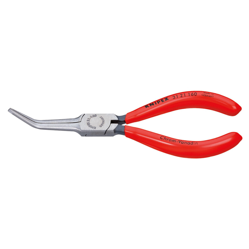 Knipex 31 21 160 Gripping/Needle-Nose Plier Angled, Multi-Colour, 160 mm