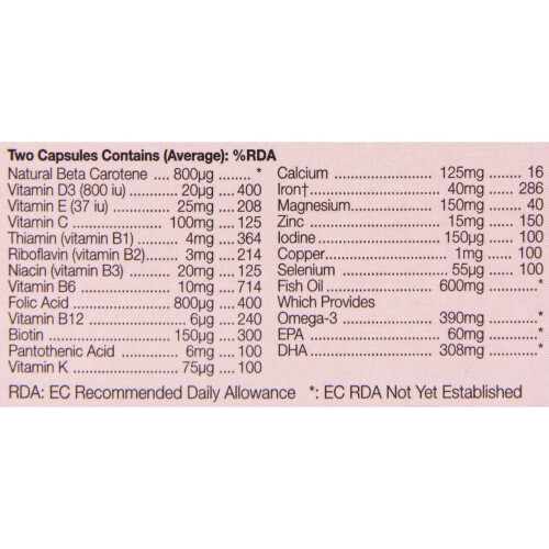 HealthAid Pregnazon Complete 60 Capsules 1