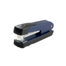 Rexel Meteor Half Strip Stapler, 20 Sheet Capacity, Metal Body, Blue, 2100020
