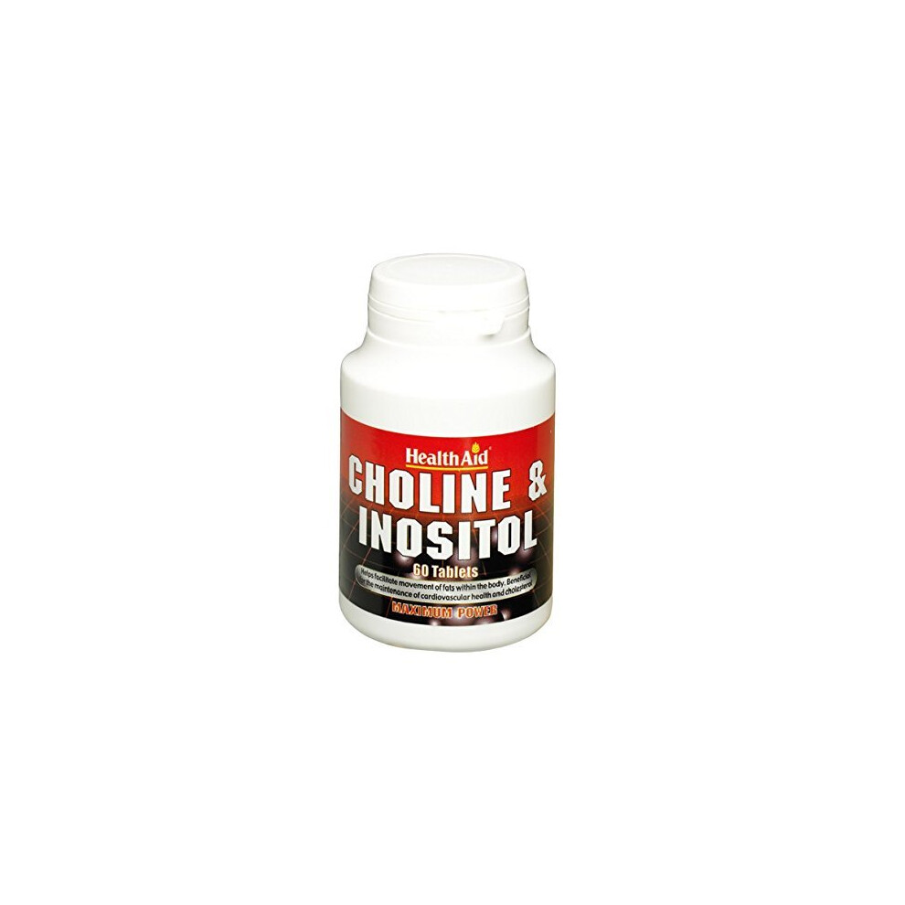 Health Aid Healthaid Choline & Inositol - 60 Tablets