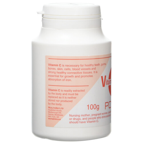 HealthAid Vitamin C 100% Powder 100g 2
