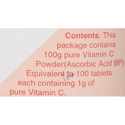 HealthAid Vitamin C 100% Powder 100g 1