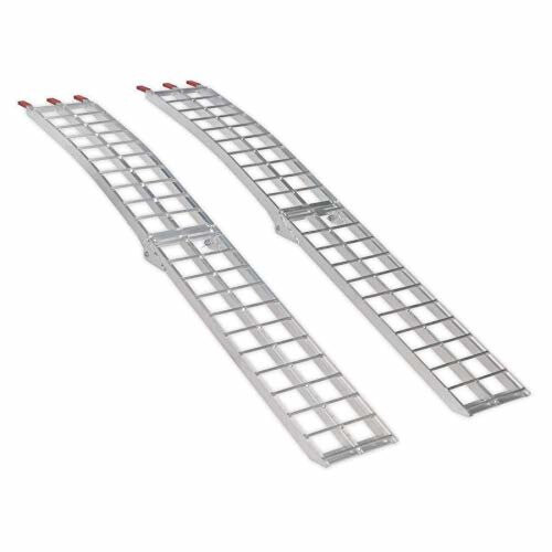 Sealey Aluminium Loading Ramps 680kg Capacity per Pair 2
