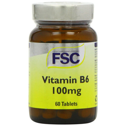 FSC 100mg Vitamin B6 - Pack of 60 Tablets