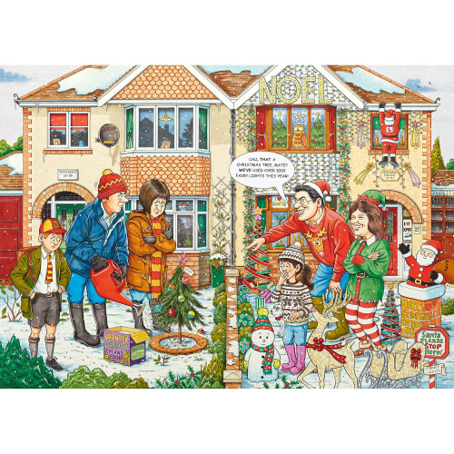 Ravensburger Ravensburger WHAT IF? No.20 - Christmas Lights 1000pc Jigsaw Puzzle 1