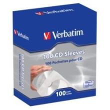 Verbatim buste di carta per CD-DVD x100
