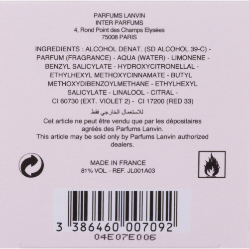 Lanvin Lanvin Rumeur 2 Rose 30ml EDP Spray 1