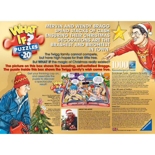 Ravensburger Ravensburger WHAT IF? No.20 - Christmas Lights 1000pc Jigsaw Puzzle 2