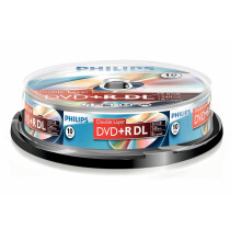 Philips - DVD+R DR8S8B10F-00 - 8,5 Go - DVD+R DL - 10 kappaletta - 240 min