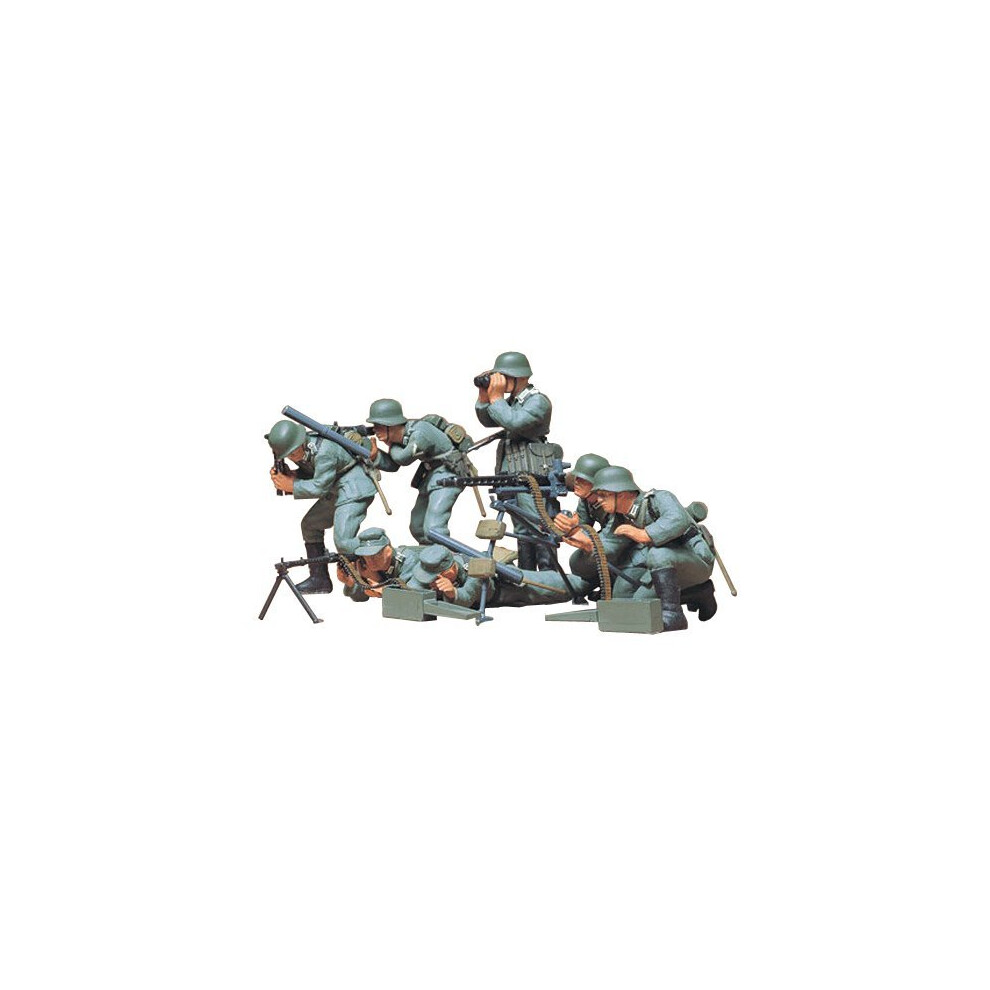 Tamiya 300035038Â âÂ 1: 35Â WWII Battle Set Figures German MG (7)