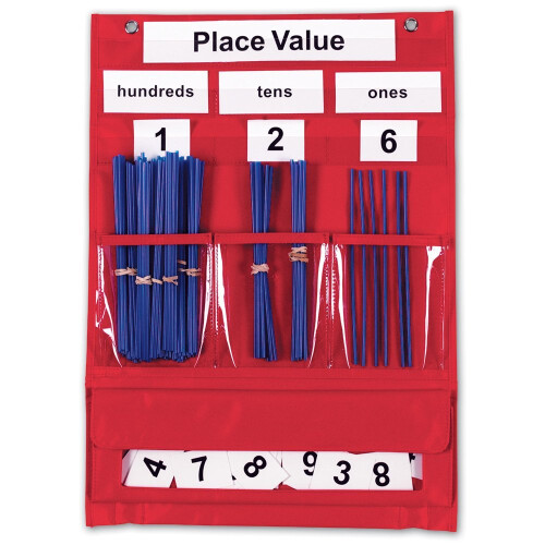 Learning Resources Learning Resources Counting & Place Value Pocket Chart