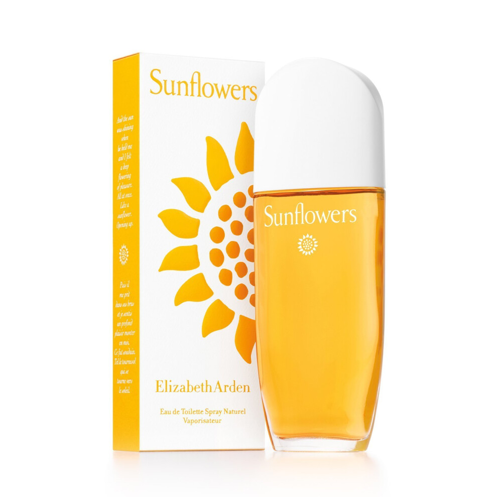 Elizabeth Arden Sunflowers Eau de Toilette Spray, 50ml