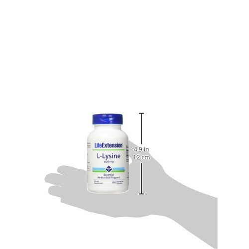 Life Extension L Lysine, 620Mg, 100 VEG Capsules 2