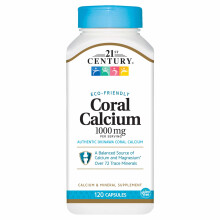 21st Century, Coral Calcium, 1000 mg, 120 Capsules