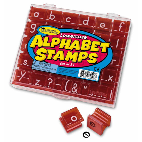 Learning Resources Learning Resources Lowercase Alphabet Stamps 1