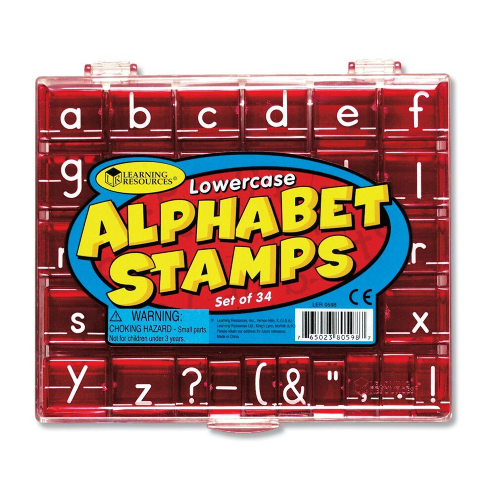 Learning Resources Lowercase Alphabet Stamps