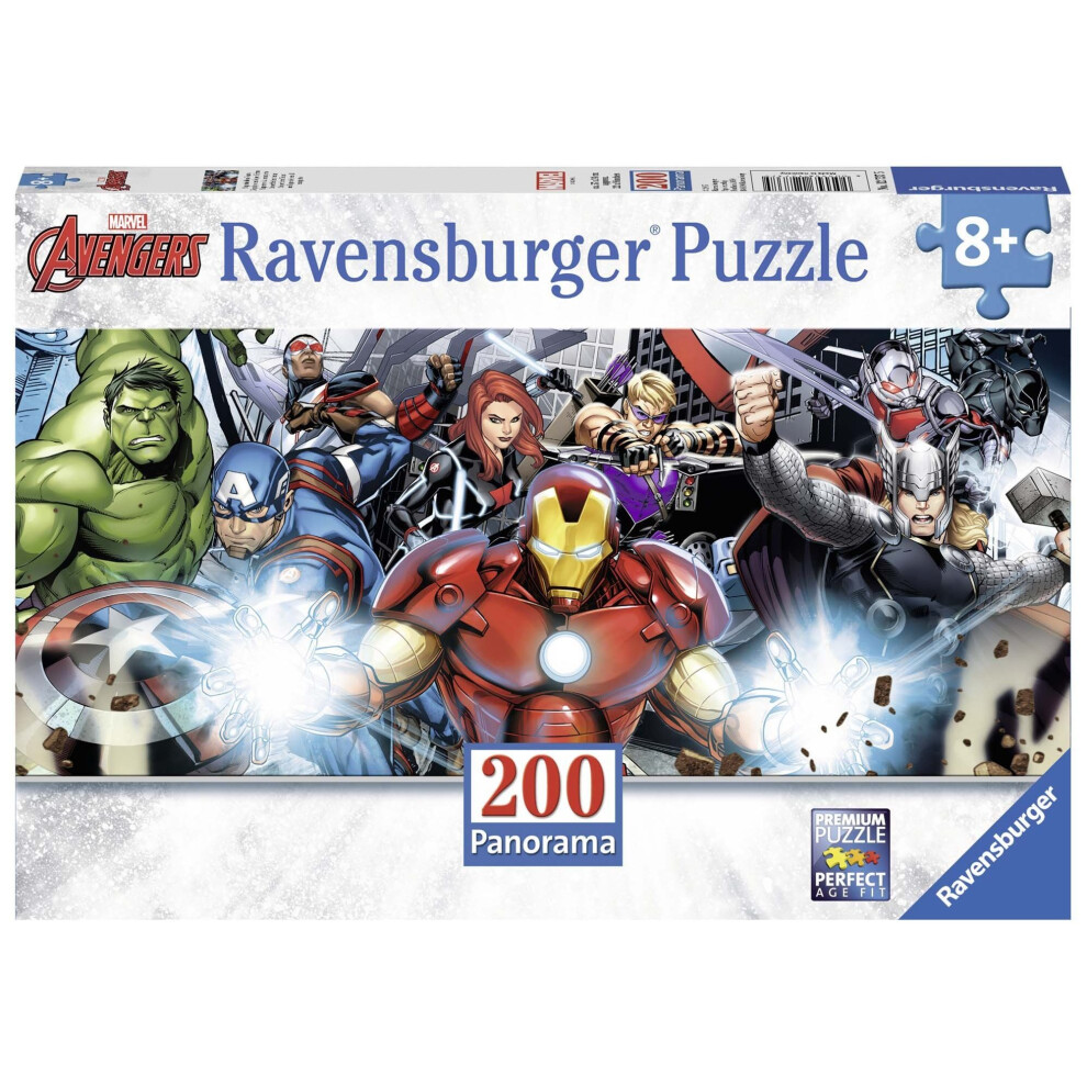 Ravensburger - Marvel Avengers, 200 pieces puzzle.