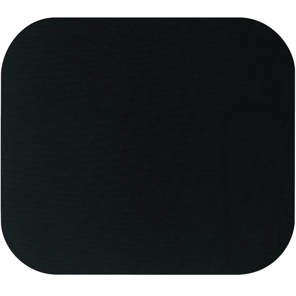 Fellowes Solid Colour Mouse Pad - Black