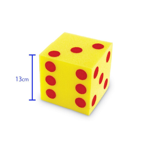 Learning Resources Learning Resources Giant Soft Dot Cubes (Set of 2) 2